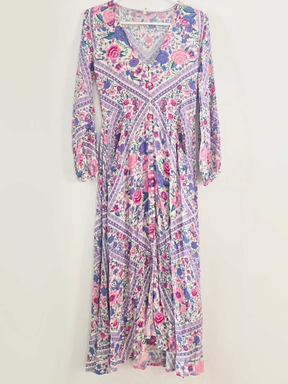 Spell & the Gypsy Babushka Lavender MaryKate Dress Size XS or Small - Picture 2 of 12